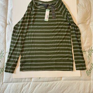 Small - Mix By 41 Hawthorn - Arnold Raglana Knit Top - Olive - NWT